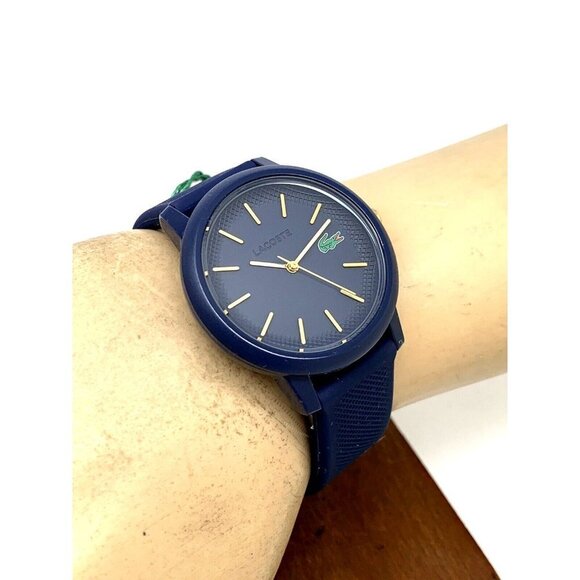 Lacoste Women's Watch 2001271 12.12 Quartz Blue Dial Rubber Band 36mm - Picture 5 of 13